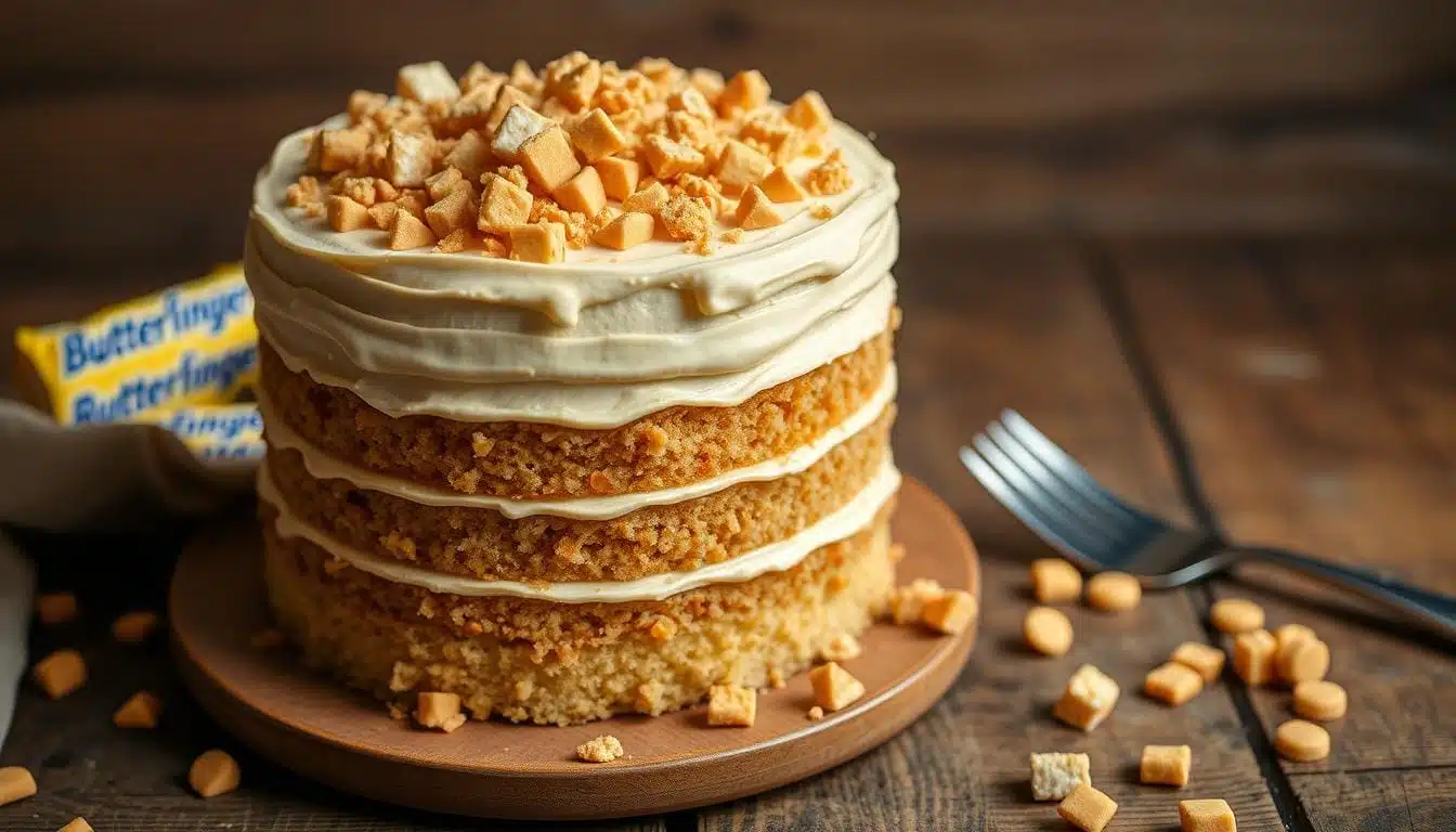 butterfinger cake at home